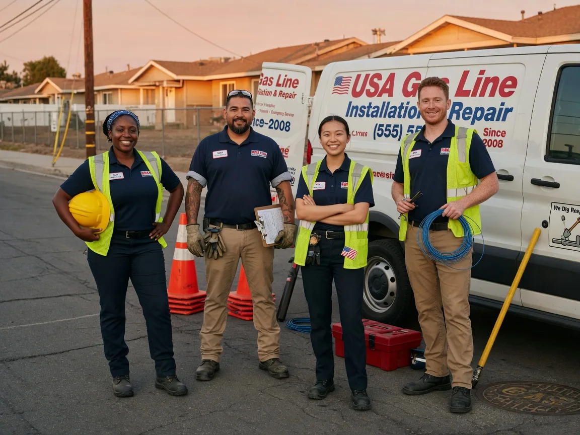 Gas Line Installation company in Morganza, LA